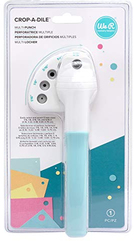 We R Memory Keepers WR660094 Papierlocher, Aqua, Papier, Kunststoff