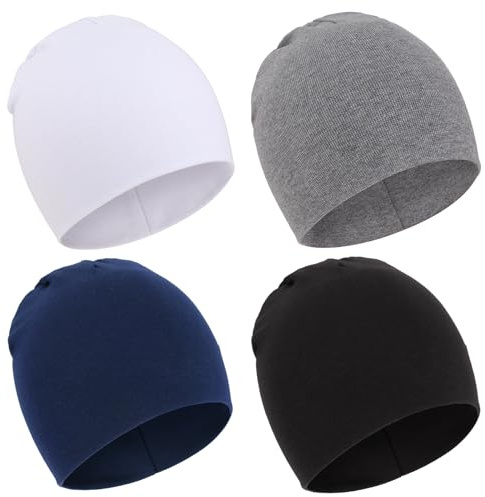 DRESHOW Bébé Bonnet Nouveau-né Bambin Doux Mignon Tricoté Chapeau pour Bébés Garçons Child Casquette Bonnets, 0-6 mois
