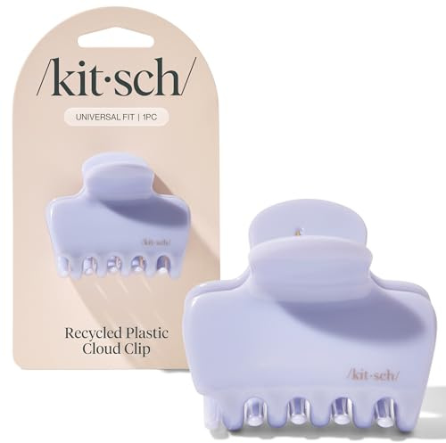 Kitsch Recycled Plastic Hair Claw Clip - Hair Accessories for Women, Ideal for Girls with Thick & Thin Hair, Eco-Friendly Claw Clip in Hydrangea Breeze - 1pc.