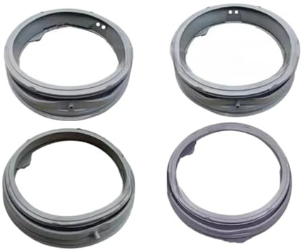 Tvättmaskinstillbehör，Kompatibla For LG, 4986EN1001 MDS55242601/2 4986EN1003 MDS63939301 Trumtvättmaskin Dörrtätning Gummipackning(MDS55242601-2)