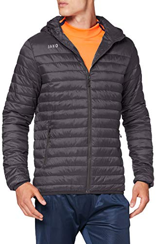 JAKO Herren Steppjacke, Schwarz, 4XL