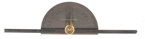 RS PRO Nonius Winkelmesser 190 mm, Edelstahl