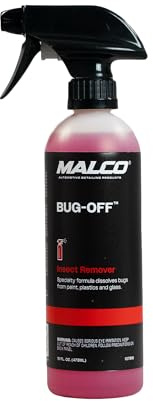 Malco Bug Off - Easy Bug Removal from Auto Paint, Glass, and Metal Surfaces / 16 Oz. (107816)