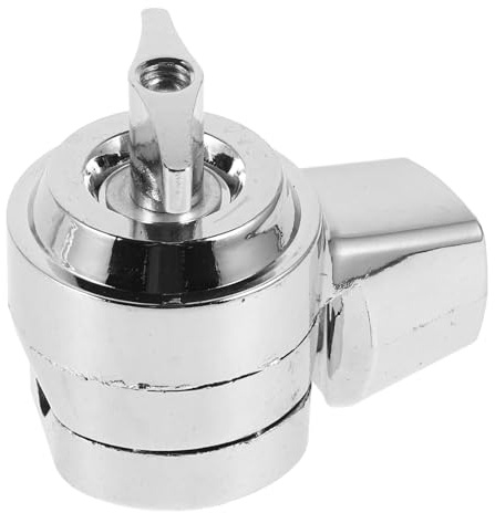 Toyvian Cymbal Stand Connection Parts Metal Drum Connector Crash Cymbal Stand for Electronic Drum Setup Metal Construction Secure Mounting