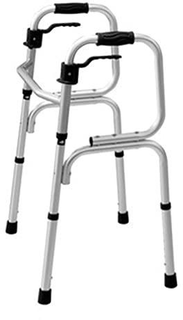 SFQEVHRZ Cadres de Marche， Déambulateur Pliable Standard, déambulateurs étroits for Personnes âgées, Aides à la Marche for Personnes handicapées(83cm)