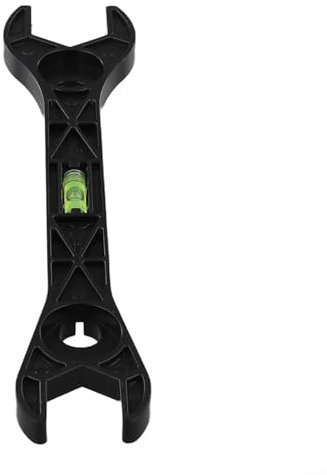 Llave de ducha con nivel de vertedero PPR tuerca de manguera mezcladora llave de instalación de grifo para posicionamiento e instalación de grifo para tuberías de agua, grifos baños