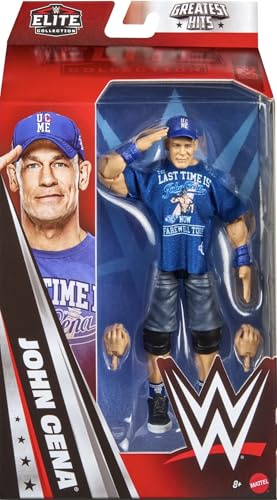 WWE John Cena Retirement Tour Mattel Elite Collection Greatest Hits Series 10 Wrestling Action Wrestler Figure Toy Toy