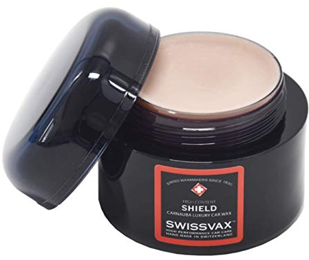 SWISSVAX Shield PTFE Carnauba Spezialwachs - effektives und superglattes glänzendes Schutzschild für Ihren Lack, 50 ml