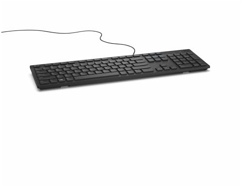Dell 091A682 KB216 USB QWERTY Tastatur, Englisch (UK-Layout), Schwarz — Tastaturen (Standard, verkabelt, USB, QWERTY, Schwarz)