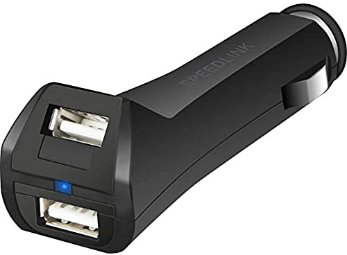 Speedlink TUOR Auto-Ladegerät für DSi, DSi XL, 2DS, 3DS, 3DS XL, New 3DS und 3DS XL - 1,5m Kabellänge - schwarz