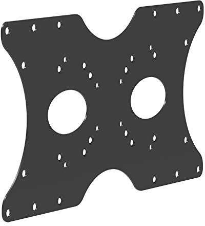 RICOO VESA Adapter Universal - TV und Monitor Ständer & Wandhalterung für Fernseher 32-55 Zoll, F0342 Erweiterung von 75x75 100x100 auf 400x200 tv halterungen Standfüße Fernsehhalterung für Wand