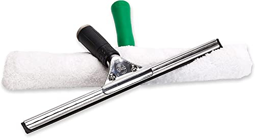 UNGER Pro AKG10 - Kit de Limpieza de Ventanas 2 en 1 (Incluye limpiacristales + limpiacristales Profesional, sin Rayas)