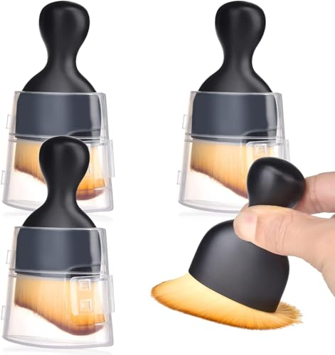 Auto Detailingbürste, 4 Stück Auto Detail Reinigungsbürsten, Auto Innere Reinigungswerkzeuge Pinsel, Weicher Auto Reinigungspinsel für Auto-Wartung, Entfernung von Staub, Büro, Zuhause