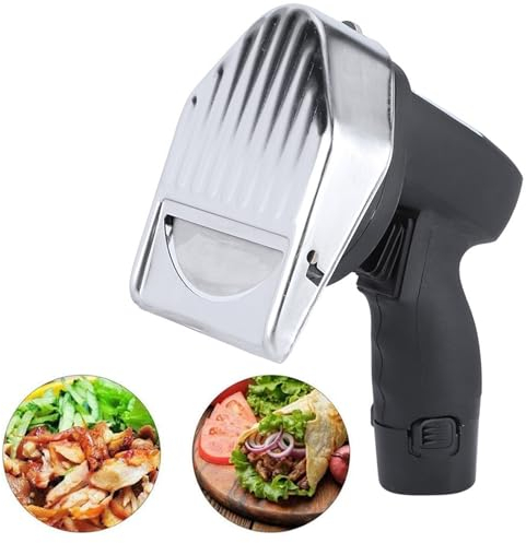 Weyot Couteaux électriques Kebab Jerky Kabob Coupe-Viande Couteau Kebab Couteau Turc pour Couper la Machine Doner