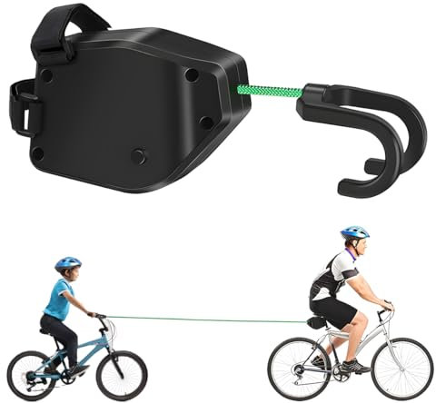 Abschleppseil Fahrrad Kinder,Seil Kinder Ziehen Zugseil,Einziehbare Fahrrad 2.5M,Traktionsseil Tragfähigkeit 500 lbs für E-Bike, Mountainbike