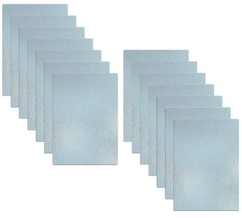 Sublimation Glass Chopping Boards | Clear Tempered Glass Cutting Board | Non-Slip, Heat-Resistant Kitchen Worktop Saver & Tabletop | Ideal for Kitchens, Food Prep & Serving, 20x28cm (Pack of 14)