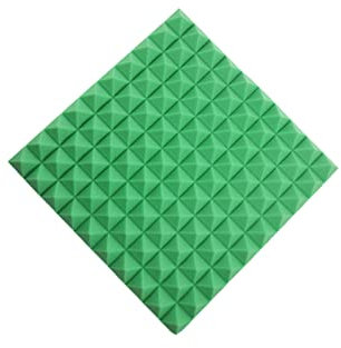 generic Pannelli Acustici in Schiuma Acustica, 50 X 50 X 5Cm Piastrelle Piramidali in Schiuma da Studio Ignifughe Fonoassorbenti in Cotone Pannelli Acustici da Parete-10 Pack/50X50X5Cm/H/50*50*5Cm