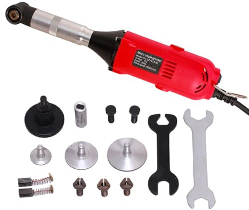 Seababyhouse 350W Elektrischer Gesenkschleifer Schleifer Polierer Schleifwerkzeug zum Konturschleifen, Schneiden, Gravieren, Polieren, Fräsen, 6 variable Geschwindigkeit, 15000 RPM