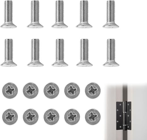 20PCS M4 Grub Screws M4 screws Door Latch Keep Grub Screws, UPVC Multi-Point Gearbox Fixing Screws, M3.5 and M4.0, 304 Stainless Steel,Phillips Mixed Bag