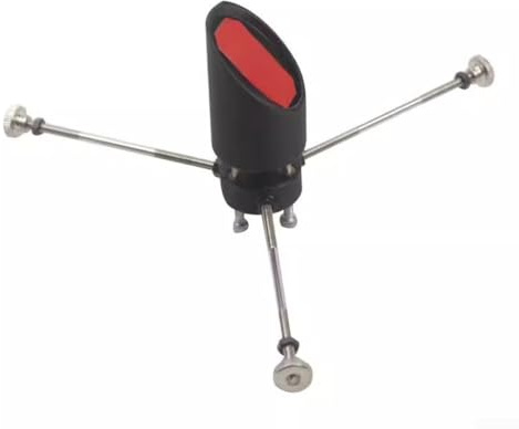 Soporte de espejo secundario de 25 mm y 35 mm para tubo de telescopio newtoniano de 160 mm diseñado para astrofotografía y observación nocturna (A)