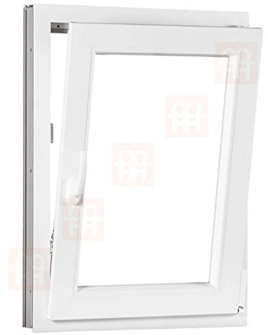 Kunststofffenster | 50 x 70 cm (500 x 700 mm) | weiß | Dreh-Kipp-Fenster | rechts