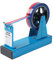 U.S. Solid Dispenser per nastro adesivo da scrivania, larghezza 3,8 cm, nucleo da 2,5 o 7,6 cm, ferro, blu