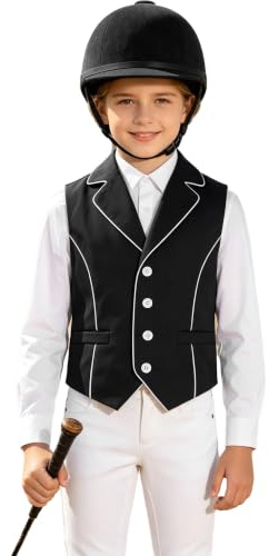 winying Flickor barn ridjacka slim fit löparjacka ridblazer bomberjacka jogging jacka svart vindjacka fritidsjacka casual, svart, 170