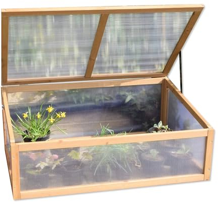 Spear & Jackson COLDFRAME1 Serre en bois 1000 x 660 x 400 mm