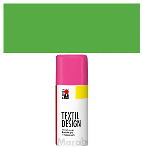CREATIV DISCOUNT® NEU Marabu Textil Design Spray,150ml, Neon-Grün