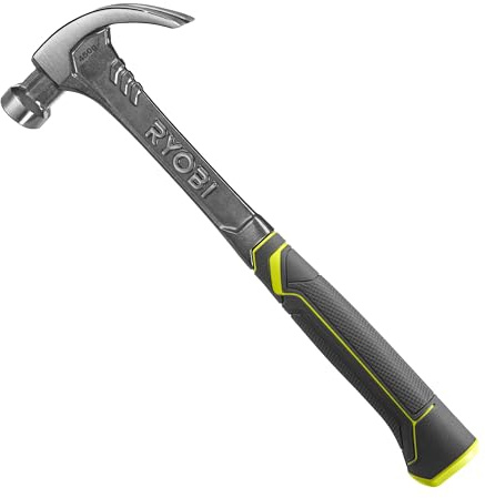Ryobi RHHSCC450 450gr Steel Curved Claw Hammer