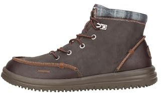 HEYDUDE Bradley Classic Herren - Slip-On Schuhe - Ankle Boots, Brown, 44