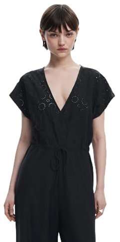 Desigual Jumpsuit_danubio jeans för kvinnor, svart, S
