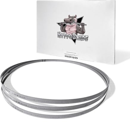 Fraiser Juego de 3 hojas de sierra de cinta para sierra de cinta tipo PMB 1100 B2/A1 metal - 1140 x 0.65 x 13mm ultra-fuerte para cortar hierro y acero