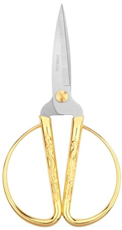 Hrlace Forbici in acciaio inox con drago cinese e fenice forbici da cucito forbici per uso domestico, forbici per sartoria, forbici universali per ricamo fai da te, artigianato per la casa, bonsai