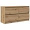vidaXL TV-Schrank Artisan-Eiche 100x35x54 cm Holzwerkstoff, TV-Möbel, TV-Board, TV-Sideboard, TV-Ständer, TV-Bank, Fernsehschrank, Fernsehtisch