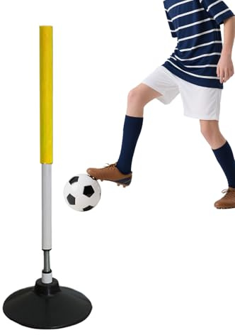 Bastoni da allenamento da calcio, 61 cm, portatili, multifunzionali, veloci e stabili, per allenamento di velocità, per basket, baseball, cavallo, cane