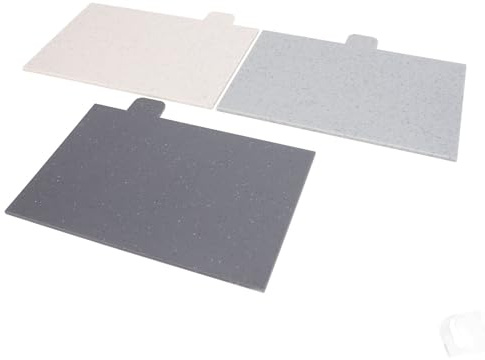 Alomejor Ensemble de Planches à Découper de Taille Compacte 3 Pièces en Douceur pour la Cuisine à Domicile, Hacher les Légumes et les Fruits, Planche de Cuisson Multifonctionnelle pour Diverses