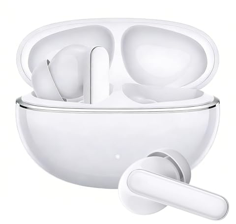 HONOR Choice Earbuds X8i Écouteurs sans Fil, Transducteur Semi-Ouvert de 12 mm, 3 Mic, Bluetooth 6.0, Réduction du Bruit Lors des Appels, 44 Heures D'autonomie, Double Connexion, IP54, Blanc