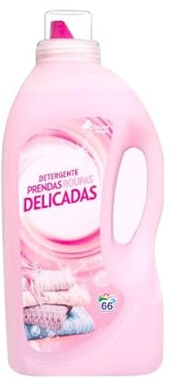 Bosque Verde Delicate Laundry Detergent Liquid, Marseille Soap Scent, 1.98L per Bottle, 66 Washes, Pack of 3, Phosphate Free