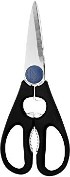 HENCKELS Kitchen Shears, Multi-Purpose, Dishwasher Safe, Heavy Duty, Stainless Steel, Made in Japan