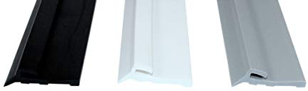 SN-TEC Fensterbankdichtung/Anschlussdichtung/Fensterdichtung SNSD 4000 Farbauswahl: Schwarz/Weiss/Grau (je 10 mtr) (Weiß)