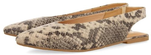 GIOSEPPO 92162, Balletto Flat Donna, Serpente, 41 EU, Serpente, 41 EU
