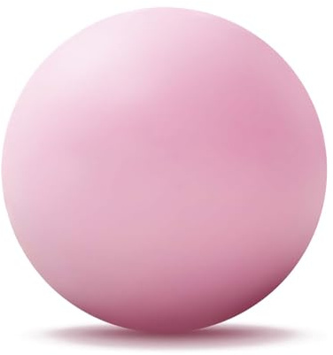 WOVTE Massage Lacrosse Ball for Myofascial Release, Foot, Back, Trigger Point Treatment Ball, Muscle Knot, Yoga (Pink)