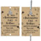 MKISHINE 100pz Etichette Stelline Scintillanti Battesimo,Biglietti Kraft per Battesimo Decorazioni Battesimo Effetto Speciale Taglio Torta Biglietti Battesimo ﻿