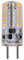 Lampadina in Silicone 48 LED, Lampadina bispina GY6.35 da 3 W e 300 lm, AC12 V, per lampadari, plafoniere, lampade da scrivania e Illuminazione da Giardino. (Bianco Caldo)