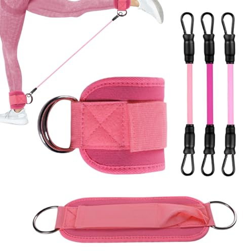 Bandas de tobillo, herramientas portátiles, bandas de ejercicio para gimnasio en casa, para entrenamiento en casa, gimnasio, rutina diaria de fitness, entrenamiento de fuerza