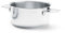 De Buyer - Casserole en inox MILADY TWISTY amovible - Diamètre 16 cm -, Gris