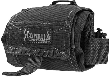 Maxpedition Mega Rollypoly Folding Dump Pouch (Black)