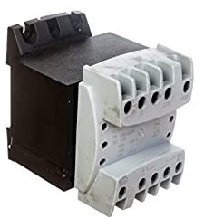Legrand 042872 Transformateur de Sécurité, Primaire 230V à 400V et Secondaire 24V à 48V, 100VA