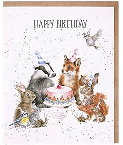 Wrendale Designs - 'Woodland Party' Card